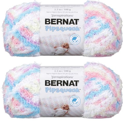 spinrite bernat pipsqueak yarn sittin pretty  pack   piece