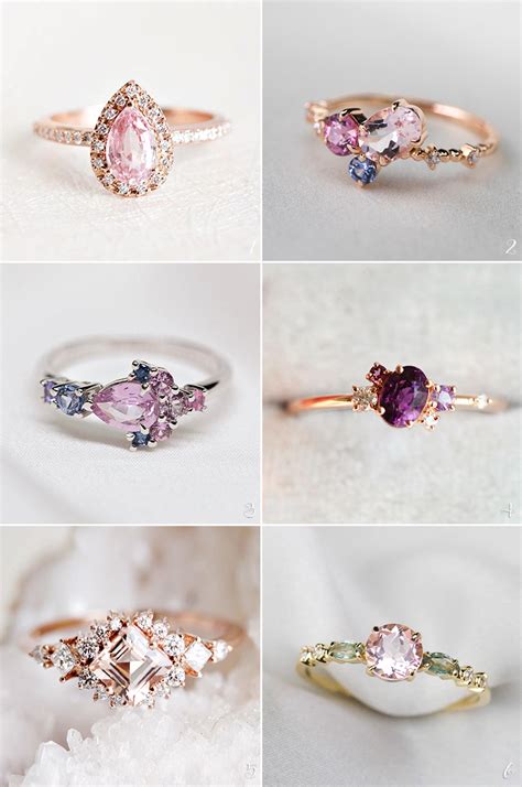 Non Traditional Gold Engagement Rings