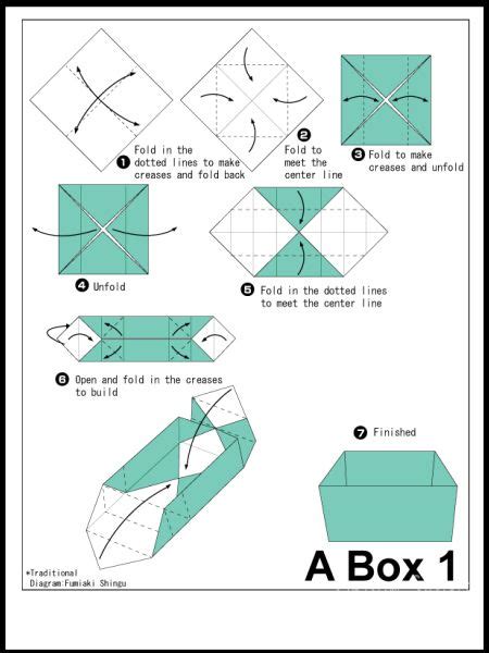 Simple Origami Boxes ChericeRenad