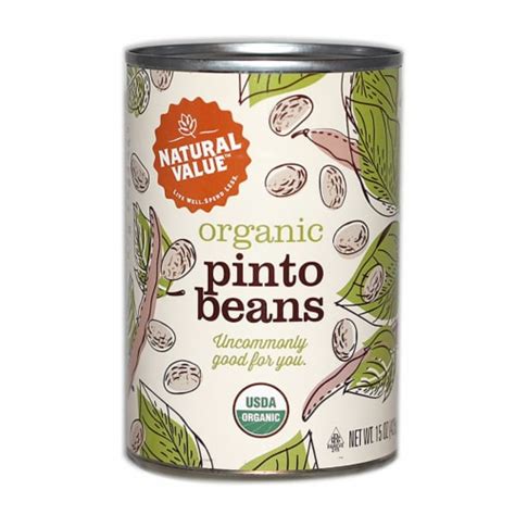 Natural Value Organic Pinto Beans Oz Cans Ct Case Ralphs