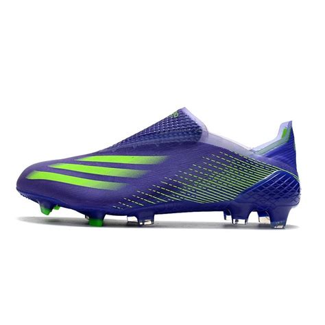 Adidas X Ghosted FG New Soccer Shoes Energy Ink Signal Green