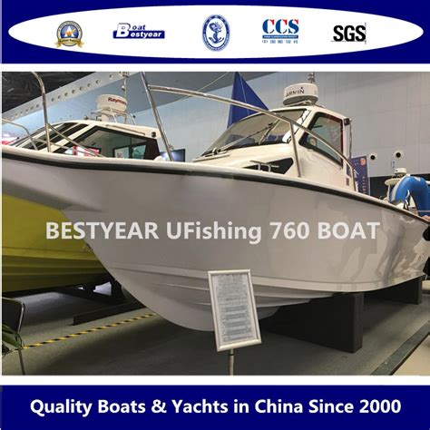 Bestyear M Ft Fiberglass Center Console High Speed Fishing Boat