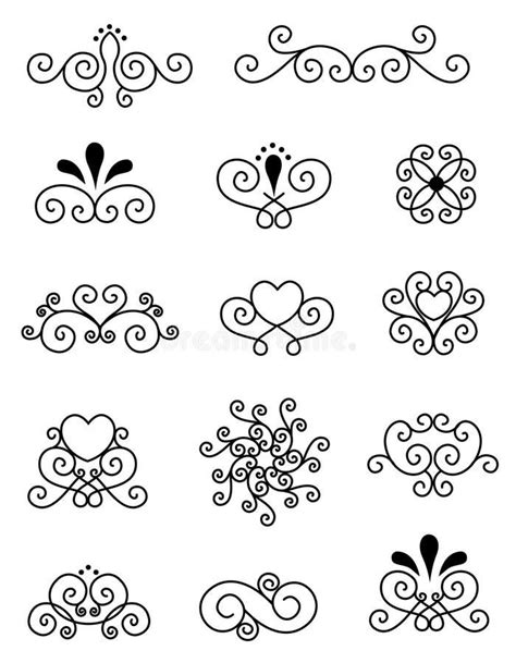 Decorative Divider Stock Vector Illustration Of Designs