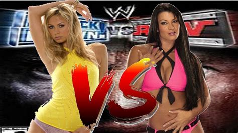 WWE Smackdown Vs Raw Bra Panties Match Stacy Keibler Vs Victoria