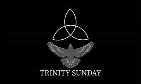 The Holy Trinity Symbol Background Illustrations Royalty Free Vector