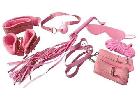 KIT DE BONDAGE ROSA BULK Varta Mayoreo Distribuidora De Juguetes