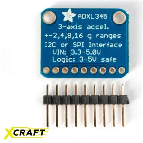 Adxl Triple Axis Accelerometer G G G G W I C Spi