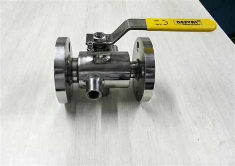 Stainless Steel Jacketed Ball Valve Size 1 4 4 Inch At Rs 8000 In