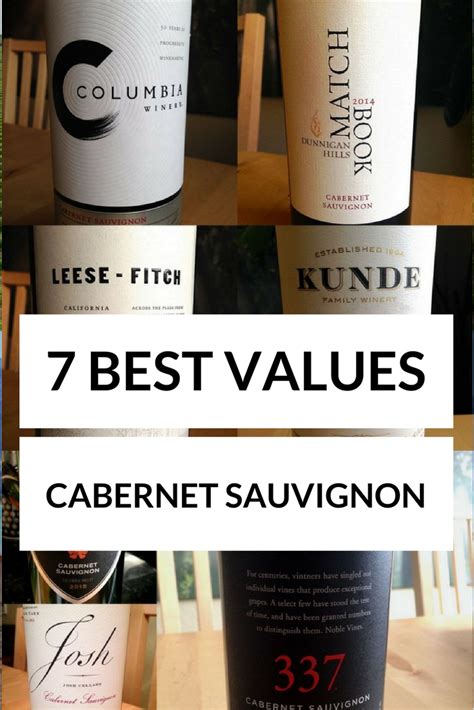 10 Best Value Cabernet Sauvignons From The Us Cabernet Sauvignon