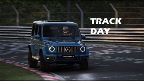 Doing A Heavy Lap In 585hp Mercedes G63 Nordschleife Pov Assetto Corsa Track Day Youtube