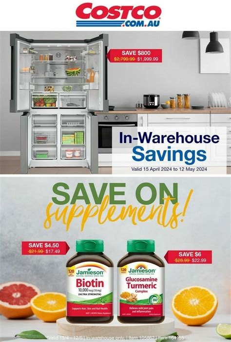 Costco Catalogues Specials From 15 April