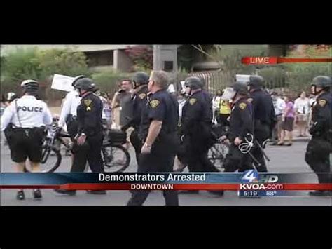 Local Coverage of SB1070 Protest July 29, 2010 - YouTube