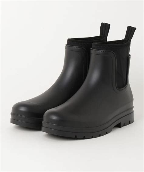 Abc Mart（エービーシーマート）の「abc Select エービーシーセレクト Neoprene Rain ネオプレーンサイドゴアレイン W9004 Black（レインシューズ）」 Wear