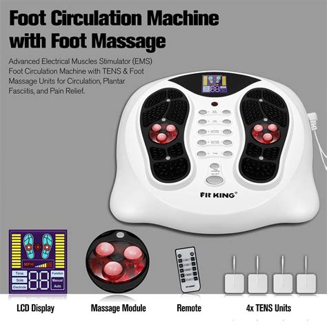 FIT KING Foot Circulation Machine Advanced Foot Circulation Stimulator