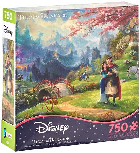 Ceaco Thomas Kinkade Disney Dreams Collection Mulan 750 Piece