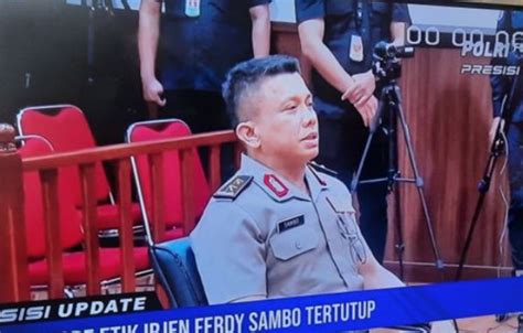 Sidang Etik Ferdy Sambo Bharada E Dihadirkan Secara Virtual