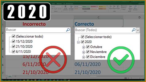 Función AÑO en Excel Cómo convertir una fecha en año fácilmente