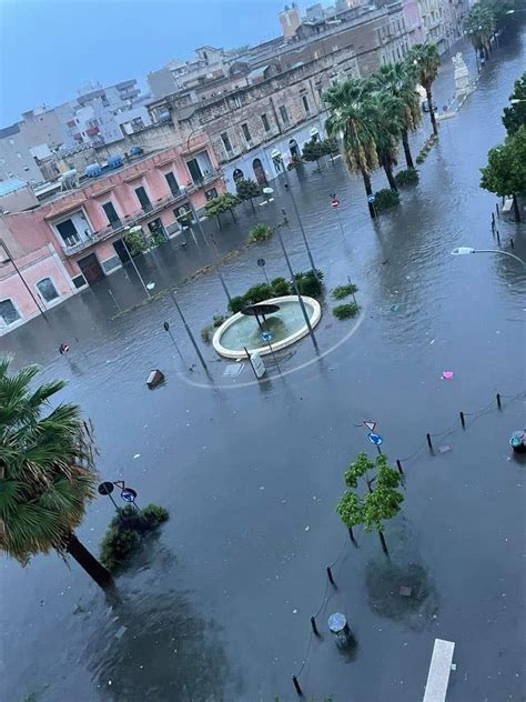 Il Maltempo Insiste Al Centro Sud Erice E Trapani Sott Acqua