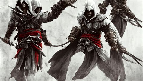 Assassins Creed 2 Concept Art Highly Detailed Stable Diffusion