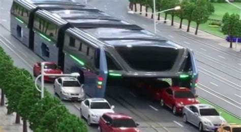 Chinas Transit Elevated Bus Teb 3 Years Later Gazette Review