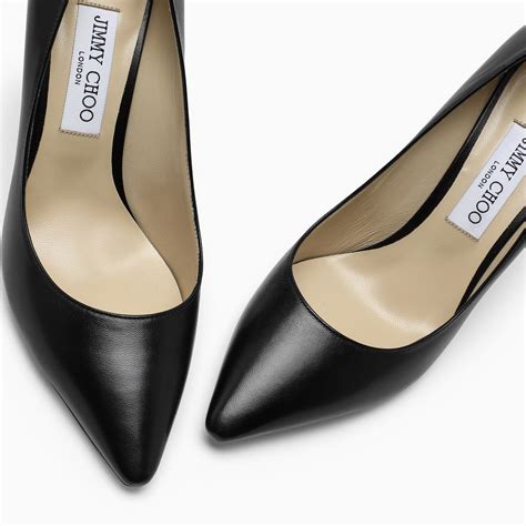 Jimmy Choo Black Romy 85 Pumps Thedoublef