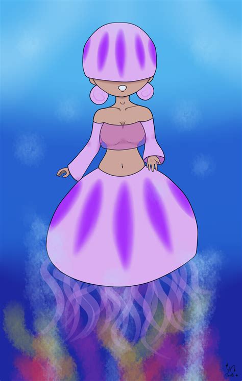 Jellyfish Mermaid By Castle Chan On Deviantart