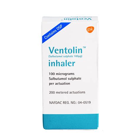 Ventolin Inhaler 100mcg