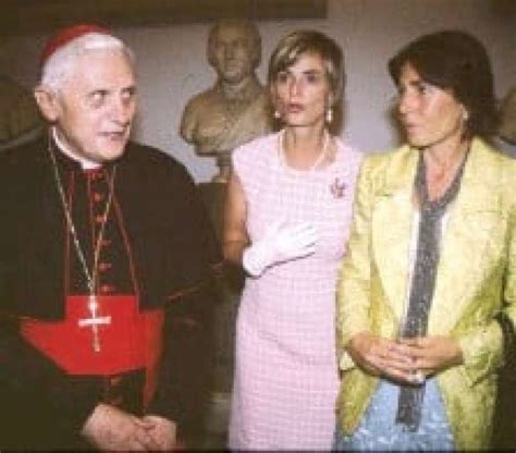 Ratzinger Alessandra Borghese E Gloria Von Thurn Und Taxis Dago