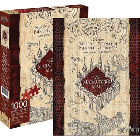 Harry Potter Carte du Maraudeur 1000 puzzle pièce 690mm x 510mm de nm