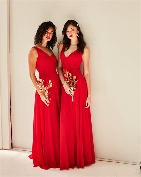 New Color Alert: Scarlet Bridesmaid Dresses | David's Bridal Blog