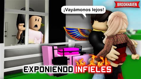 Exponiendo Infieles ¡mi Marido Se Fuga Con La Vecina Roblox Brookhaven Youtube