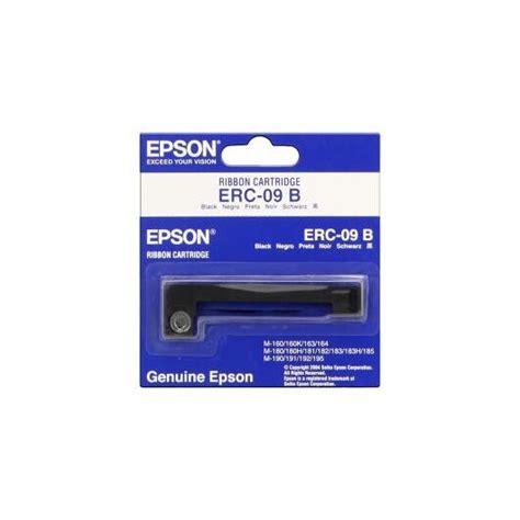 Dukatech 0111 017200 Epson ERC 09B Black Ribbon Cartridge