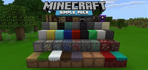 Simple Pack 16×16 Minecraft Pe Texture Packs