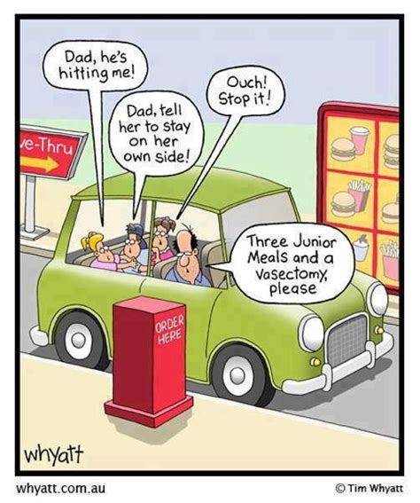 Friday Funny Drive Thru Funny Cartoons Jokes Cartoon Jokes Dad Humor