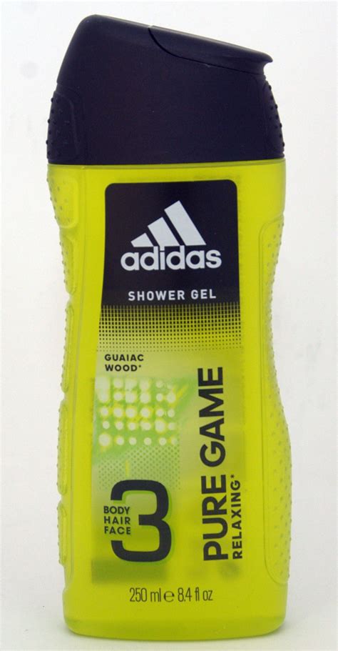 Adidas Pure Game 250 Ml Shower Gel And Adidas After Sport 250 Ml Shower