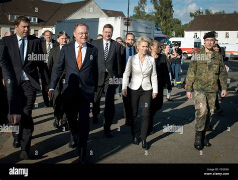 German Federal Defence Minister Ursula Von Der Leyen CDU Together