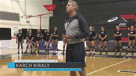 Karch Kiraly on midline passing - The Art of Coaching Volleyball