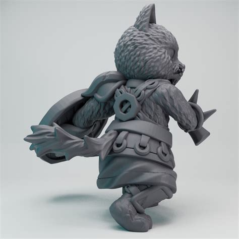 Hot Goblin Cat Folk Tribe Axe