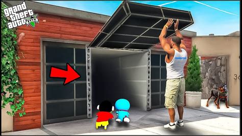 Gta Shinchan Found The Most Secret Tunnel Near Franklin S Garage