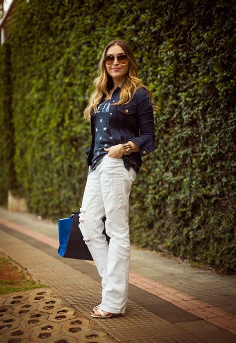 Look Da Lu Jeans E Camiseta Chata De Galocha Lu Ferreira Jeans