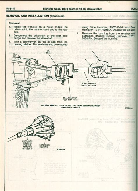 Borg Warner Transfer Case Diagram