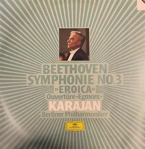 LP Beethoven Symphonie No 3 Eroica Overture Egmont