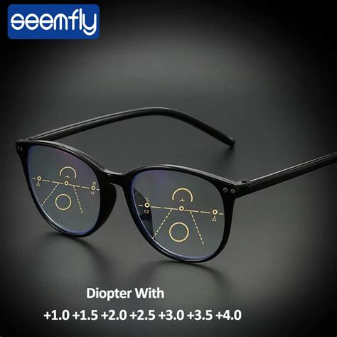 Seemfly Gafas De Lectura Multifocales Para Hombre Y Mujer Lentes Cl