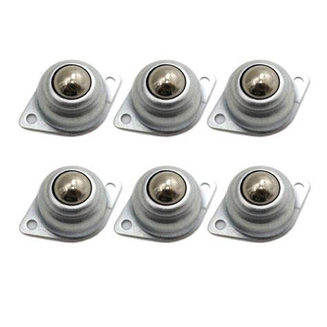 Dgq 5 8 Swivel Ball Caster Roller Transfers Set Of 6 Swivel Ball Castor Furniture Trolley Screw