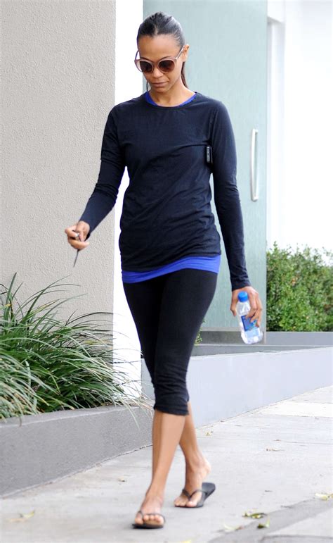 Zoe Saldana in Tights -03 | GotCeleb