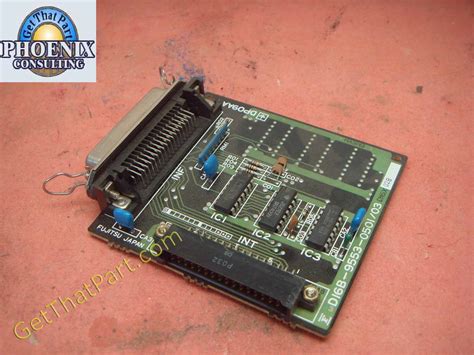 Fujitsu Dx2100 Dx2200 M3349a Parallel Interface Bd D16b 9553 050103