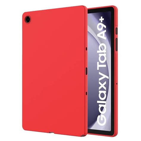 Liquid Silikon Skal Samsung Galaxy Tab A9 Plus China Red Elgiganten