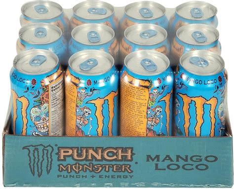 Monster Punch Mango Loco Cans Restopackca