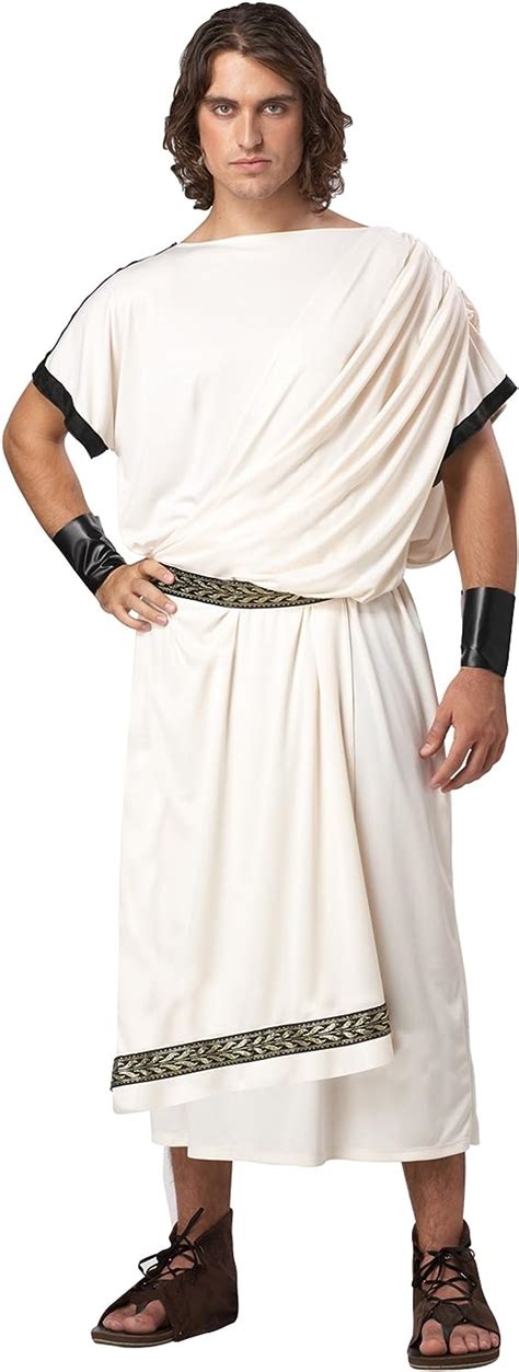 California Costumes 1126 Mens Deluxe Classic Toga Greekroman Adult