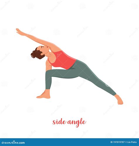 Yoga Extended Side Angle Pose